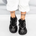Frauen Sportschuhe SZ320 Schwarz Mei