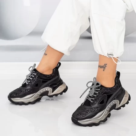Frauen Sportschuhe SZ335 Schwarz Mei