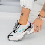 Frauen Sportschuhe SZ335 Weißschwarz Mei