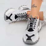 Frauen Sportschuhe SZ335 Weißschwarz Mei