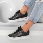 Frauen Sportschuhe An85 Black-Biała | Mei