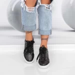 Frauen Sportschuhe An85 Black-Biała | Mei