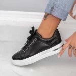 Frauen Sportschuhe An85 Black-Biała | Mei