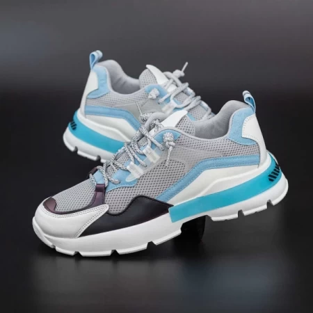 Herren Sportschuhe D856 Grau Se7en