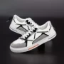 Herren Sportschuhe D869 Weißschwarz Se7en