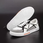 Herren Sportschuhe D869 Weißschwarz Se7en