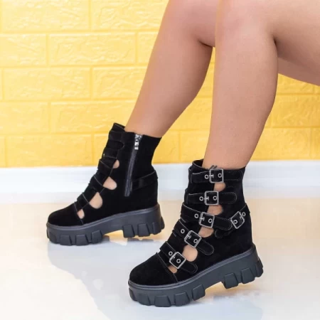 Frauen Sommerstiefel xn50 schwarz Mei