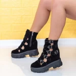 Frauen Sommerstiefel xn50 schwarz Mei