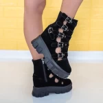 Frauen Sommerstiefel xn50 schwarz Mei