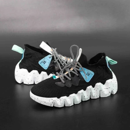 Herren LGMB3 Black-Biała Sportschuhe Mei