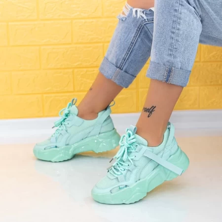Frauen Sportschuhe SZ276 Hellblau Mei