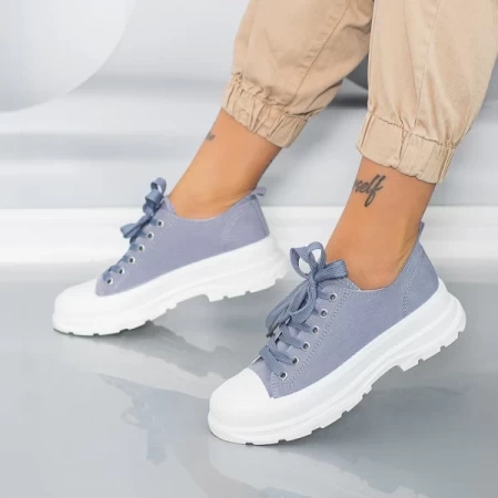 Frauen Sportschuhe S013 Hellblau Se7en
