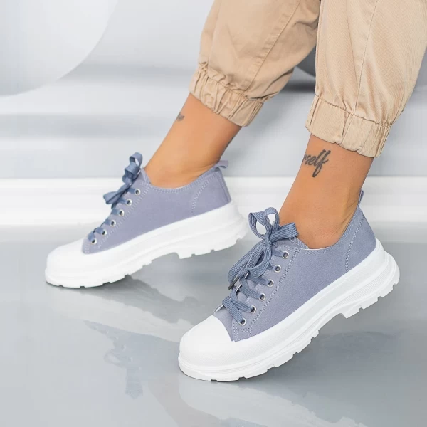 Frauen Sportschuhe S013 Hellblau Se7en
