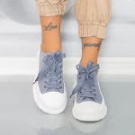 Frauen Sportschuhe S013 Hellblau Se7en