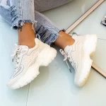 Frauen Sportschuhe SZ300 Beige Mei