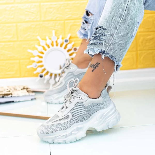 Frauen Sportschuhe SZ300 Grau Mei