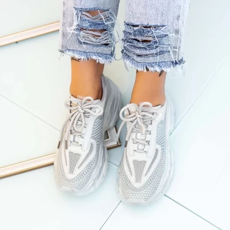 Frauen Sportschuhe SZ300 Grau Mei