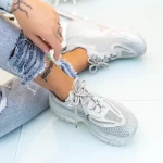 Frauen Sportschuhe SZ300 Grau Mei