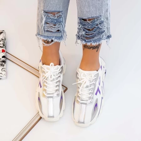 Frauen Sportschuhe 2053 Silber Mei