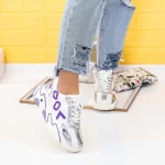 Frauen Sportschuhe 2053 Silber Mei