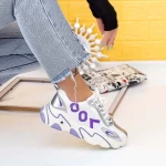Frauen Sportschuhe 2053 Silber Mei