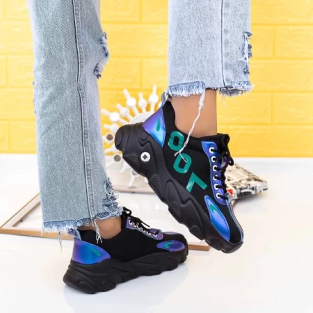 Frauen Sportschuhe 2053 Schwarz | Mei