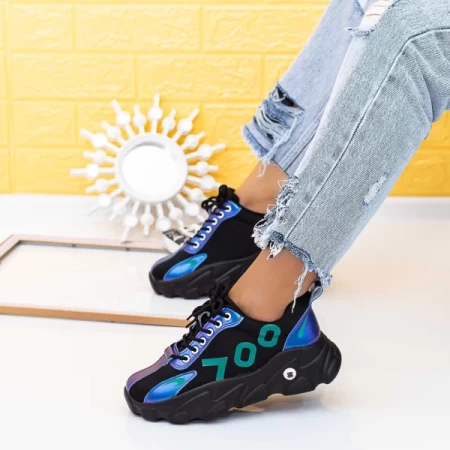 Frauen Sportschuhe 2053 Schwarz | Mei