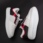 Herren Sportschuhe D858 White-Red | Se7en