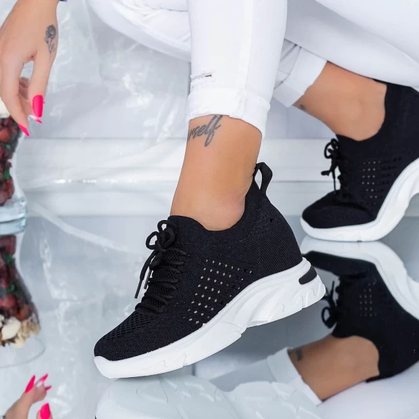 Frauen Sportschuhe kdn12 schwarz Mei