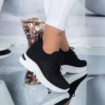 Frauen Sportschuhe kdn12 schwarz Mei