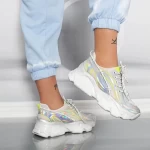 Frauen Sportschuhe SZ306 Silber Mei