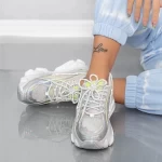 Frauen Sportschuhe SZ306 Silber Mei