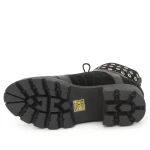 ZP837 Schwarze Stiefel Mei