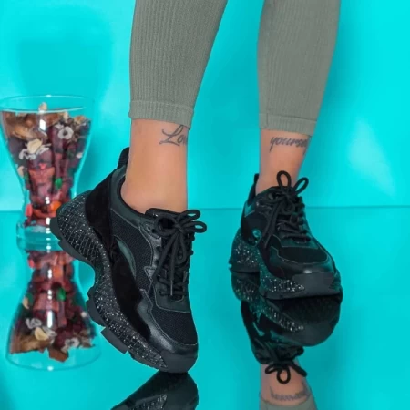 Frauen Sportschuhe SZ328 Schwarz Mei