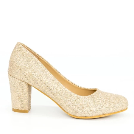 Fette Absätze QZL128C Gold Mei