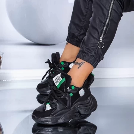 Frauen Sportschuhe 98109 Schwarz Mei