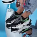 Frauen jg16 Sportschuhe schwarz Mei