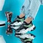Frauen jg16 Sportschuhe schwarz Mei