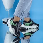 Frauen jg16 Sportschuhe schwarz Mei