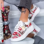 Frauen XJ2 Sports Schuhe rot | Mei