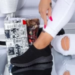 Frauen tf7 Sportschuhe schwarz Mei