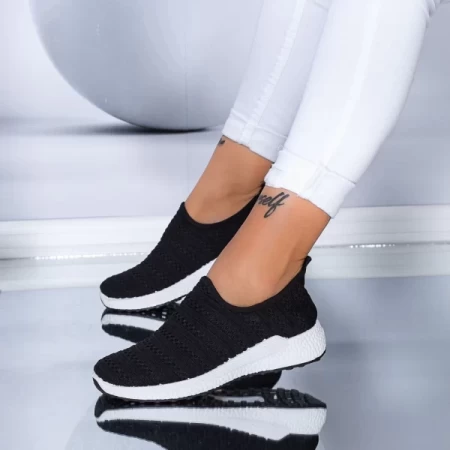 Frauen tf7 schwarz-biała Sportschuhe Mei
