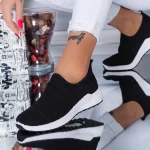 Frauen tf7 schwarz-biała Sportschuhe Mei
