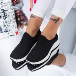 Frauen tf7 schwarz-biała Sportschuhe Mei