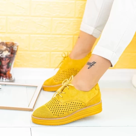 Frauenschuhe jeden Tag DS17 Gelb Mei