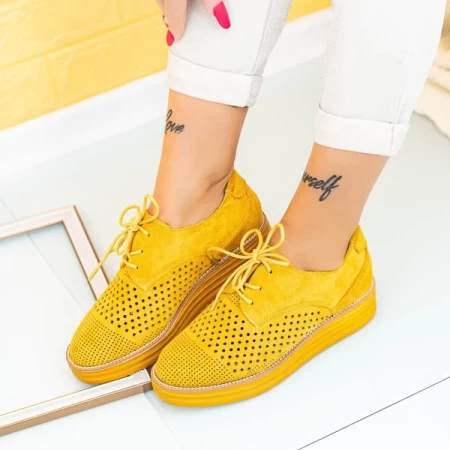 Frauenschuhe jeden Tag DS17 Gelb Mei
