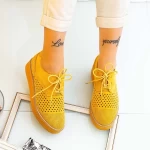 Frauenschuhe jeden Tag DS17 Gelb Mei