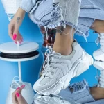 Frauen Sportschuhe SZ326 Grau Mei