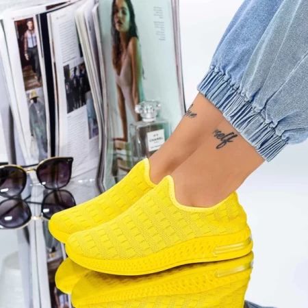 Frauen Sportschuhe S10 Gelb Mei