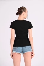 Frauen t -Shirt 9631 Black | ADROM